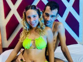 naughty camcouple masturbating with dildo JennyAndJuan