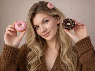 camgirl playing with vibrator VivienHans